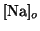 $ [\textrm{Na}]_o$