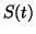 $ S(t)$