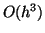 $ O(h^3)$