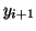 $\displaystyle y_{i+1}$