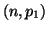 $ (n, p_1)$