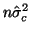 $\displaystyle {n\hat{\sigma}^2_c}$